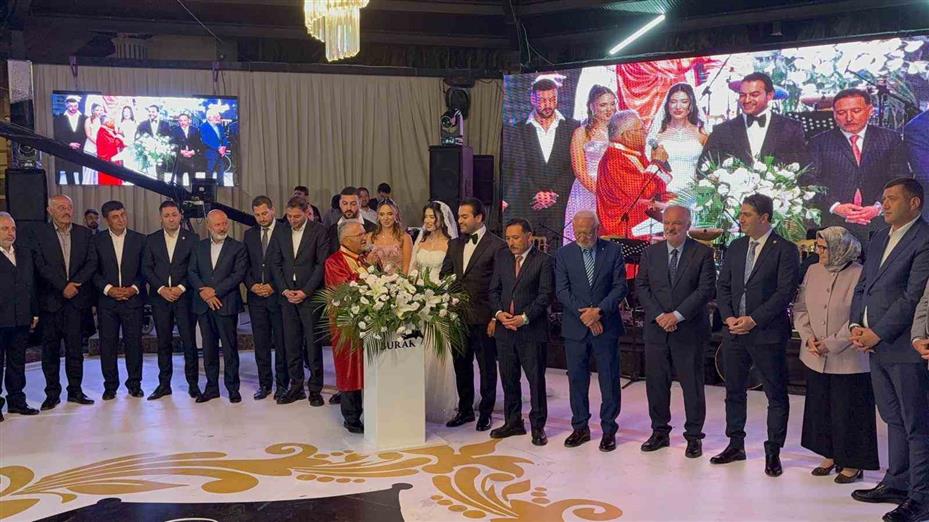 Selahattin Metin’in oğlu Batuhan, dünya evine girdi