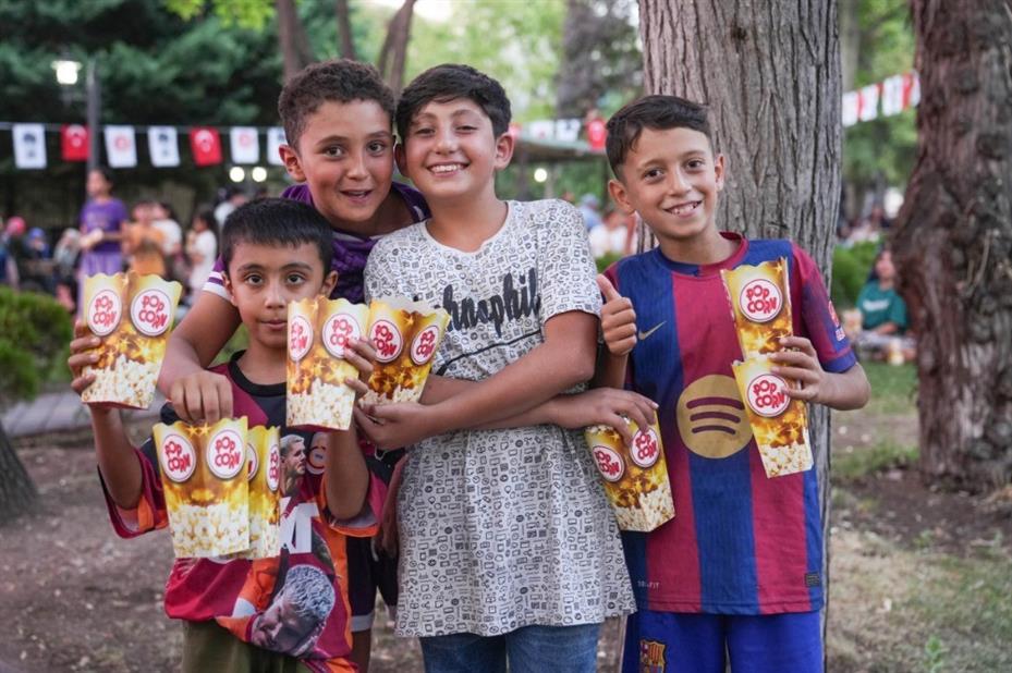 Keçiören’de açık hava sineması etkinlikleri devam ediyor