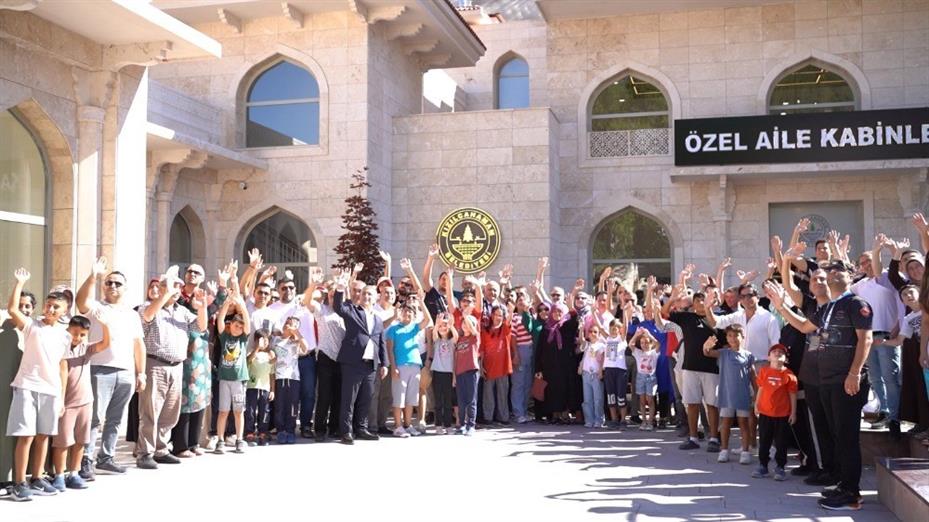 Kızılcahamam’da unutulmaz an: Tellaklar TOGG’u köpüklerle buluşturdu