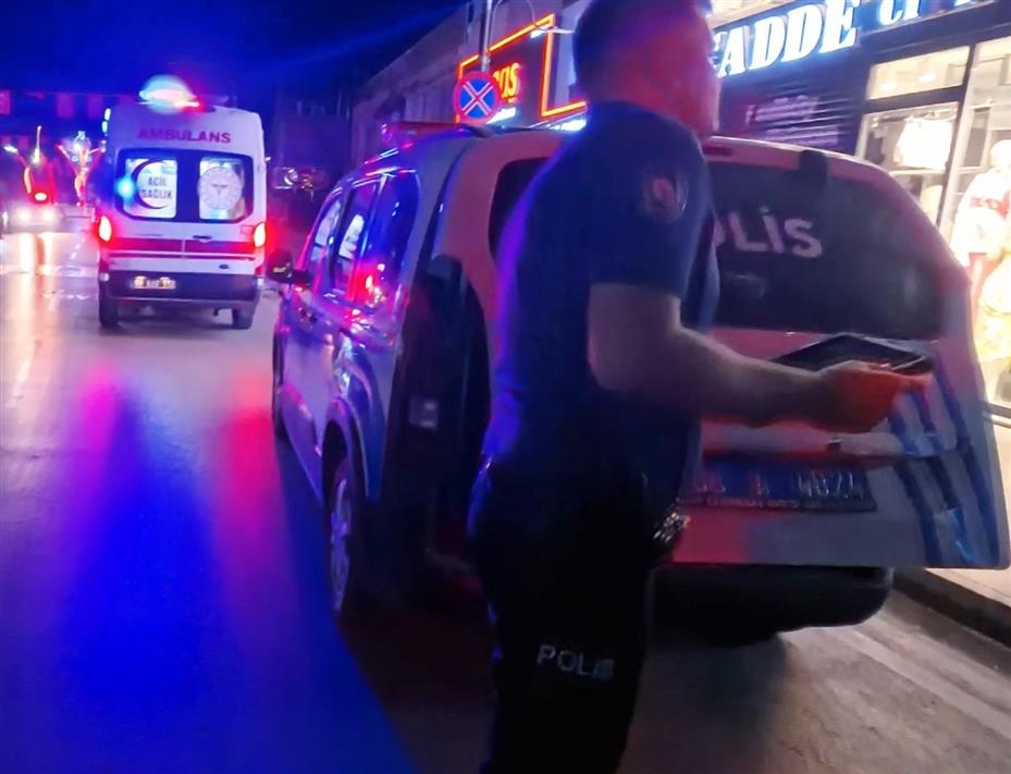Arkadaşını bıçaklayan şahıs kovalamaca sonucu yakalandı