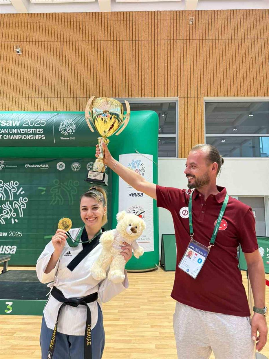 Eskişehirli sporcu 7. kez Avrupa şampiyonu oldu