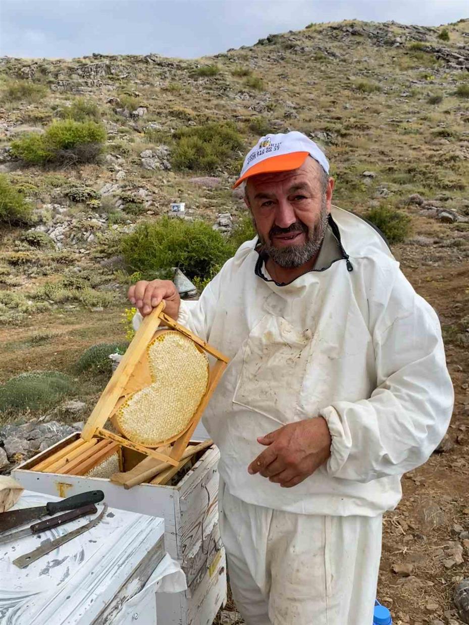 Bozkır’da bal hasadı tamamlandı