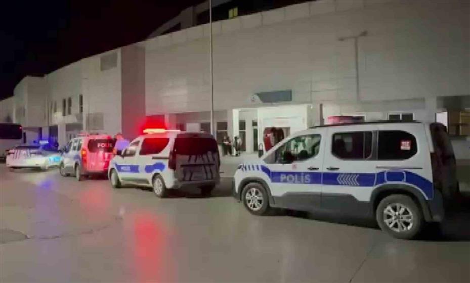 Kayınbiraderine kızdı, hastane önünde havaya ateş açtı