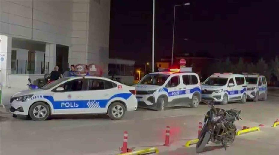 Kayınbiraderine kızdı, hastane önünde havaya ateş açtı