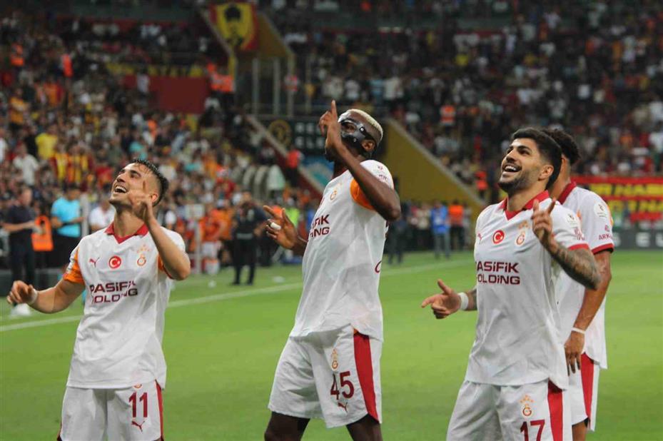 Trendyol Süper Lig: Kayserispor: 0 - Galatasaray: 1 (İlk yarı)