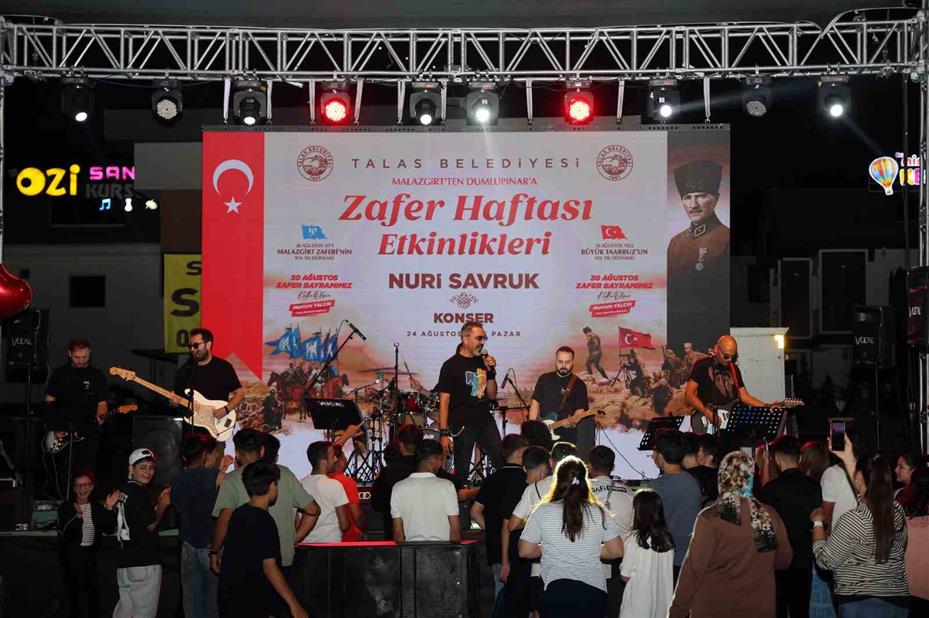 Talas’ta Zafer Haftası etkinlikleri başladı