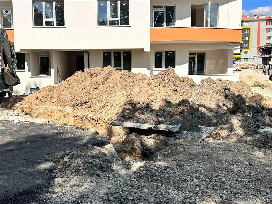 Ankara’da inşaat alanında göçük: 1 işçi yaralandı