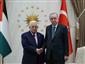 Cumhurbaşkanı Recep Tayyip Erdoğan, Filistin Devlet Başkanı Mahmud Abbas’la Cumhurbaşkanlığı Külliyesi’nde bir araya geldi.