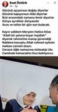 Başkan Öztürk’ün acı günü
