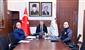 Vali Yılmaz, Video Konferans Sistemi üzerinden düzenlenen toplantıya katıldı