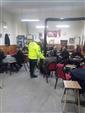 Tomarza’da vatandaşlar trafik ve dolandırıcılık konularında bilgilendirildi