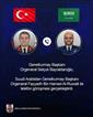 Genelkurmay Başkanı Orgeneral Bayraktaroğlu, Suudi Arabistanlı mevkidaşı ile görüştü