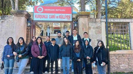 Öğrenciler kültürel mirası yerinde tanıdı