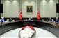 Kabine Toplantısı, Cumhurbaşkanı Recep Tayyip Erdoğan’ın başkanlığında Beştepe’de başladı.