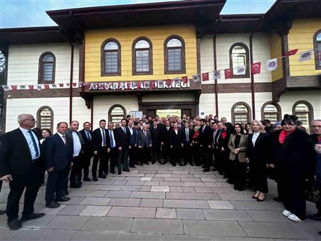 Ankaralılar geleneksel bayramlaşma buluşmasında bir araya geldi