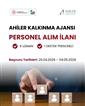AHİKA 6 personel alacak
