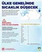 Meteoroloji duyurdu: Ülke genelinde hava sıcaklıkları düşecek