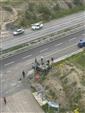 Başkentte takla atan otomobilden 3 kişi yaralı kurtuldu
