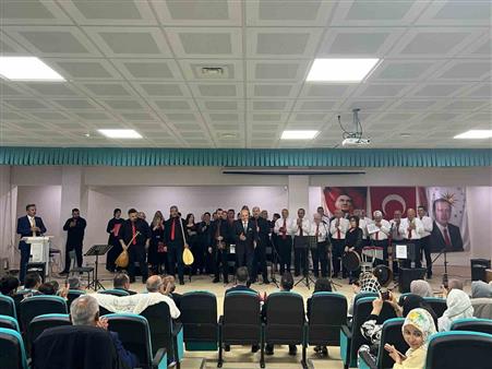 Sarıcakaya’da ilk kez ‘Türk Halk Müziği Konseri’ düzenlendi