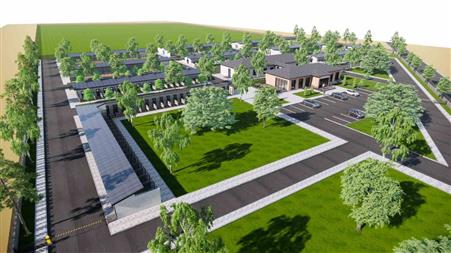 Melikgazi Belediyesi’nin Hayvan Bakım Evi hızla tamamlanıyor