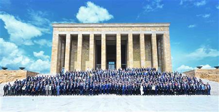 TOBB’dan Anıtkabir’e ziyaret