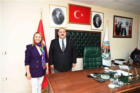 Başkan Tekin’den İnönü’ye ziyaret