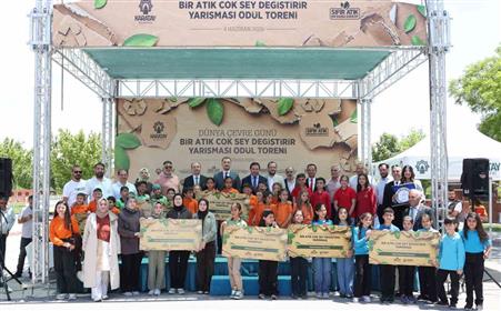 Karatay’da "Bir Atık Çok Şey Değiştirir" yarışmasında ödüller sahiplerini buldu