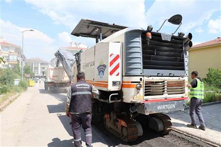 Pursaklar’da asfalt atağı