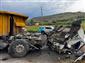 Kayseri’de hafriyat kamyonu ile lokomotif çarpıştı: 2 yaralı