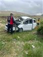 Sivas’ta takla atan otomobilde 5 kişi yaralandı