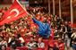 ERÜ’de milli maç heyecanı yaşandı