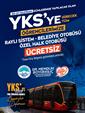 YKS adaylarına ulaşım ücretsiz