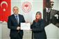 Safran yetiştiriciliği eğitimi alan üreticilere sertifika töreni düzenlendi
