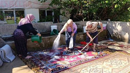 Yozgat’ta geleneksel halı yıkama mesaisi başladı