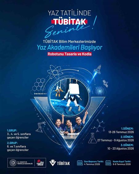 Büyükşehir’den bilim ve teknoloji dolu yaz akademisi