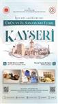 El Sanatları Fuarı başlıyor