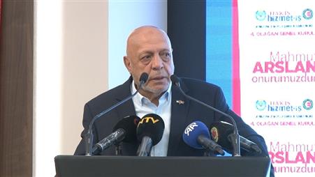 HAK-İŞ Başkanı Arslan: "Türkiye’nin gücü olarak gördüğümüz HAK-İŞ’i ve sendikalarımızı yücelteceğiz"