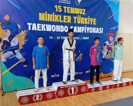 Kayserili sporculardan Türkiye Şampiyonası’nda çifte madalya