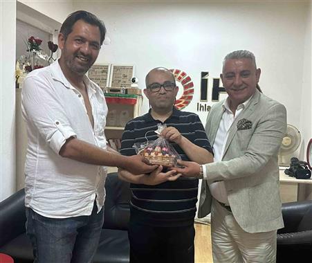 Kırşehir Beyazay Derneği’nden gazetecilere ziyareti