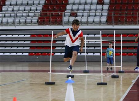 Kur’an kursu öğrencileri sporla buluştu