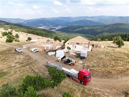 Akçam Konaklamalı Orman Turizm Alanı’nda ilk etap çalışmaları başladı
