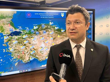 Hava Tahmin Uzmanı Tekin: "Ülkemizin büyük bir bölümü az bulutlu ve açık bir havanın etkisi altında kalacak"