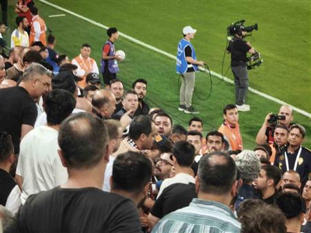 Gençlerbirliği tribünlerinde kavga golle son buldu