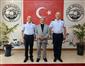Komutanlardan Başkan Yalçın’a veda ziyareti