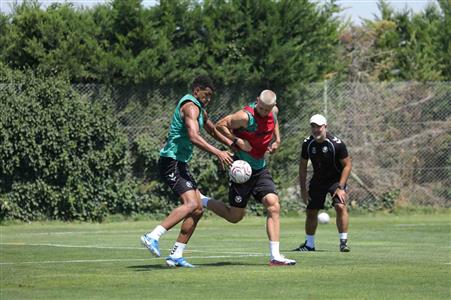 Konyaspor, Kocaelispor maçı hazırlıklarını sürdürüyor