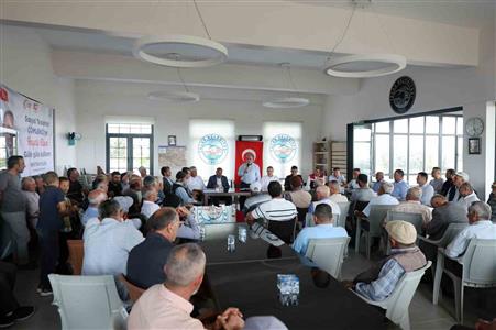 Talas İlçe Tarım ve Orman Müdürü Sağnak: "Yalçın Başkan ziraat odasından daha fazla hizmet üretiyor"