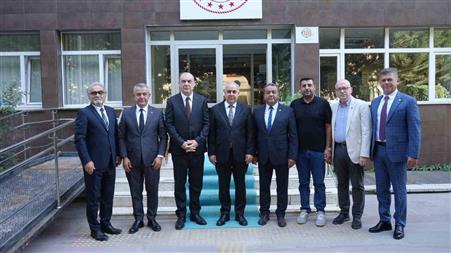 ESO’dan Çevre, Şehircilik ve İklim Değişikliği İl Müdürü Yalçın’a ziyaret