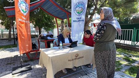 Talas’ta çocuklar kitapla, büyükler beyaz masa ile buluştu