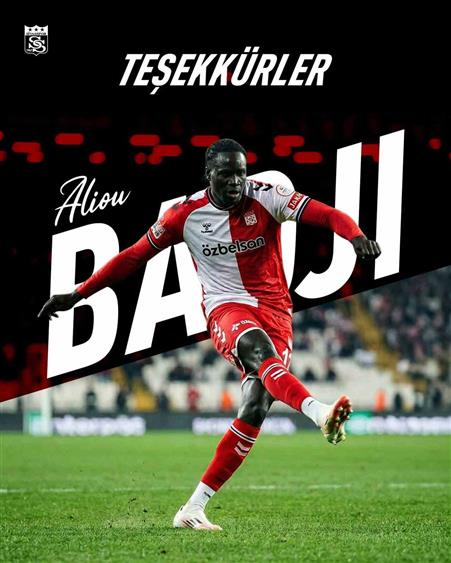 Sivasspor’da Badji ile yollar ayrıldı