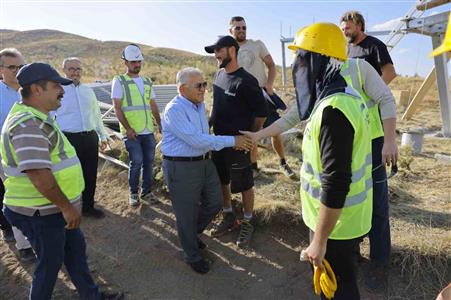 Başkan Büyükkılıç, Erciyes’te Dağ Kızağı Projesi’ni inceledi